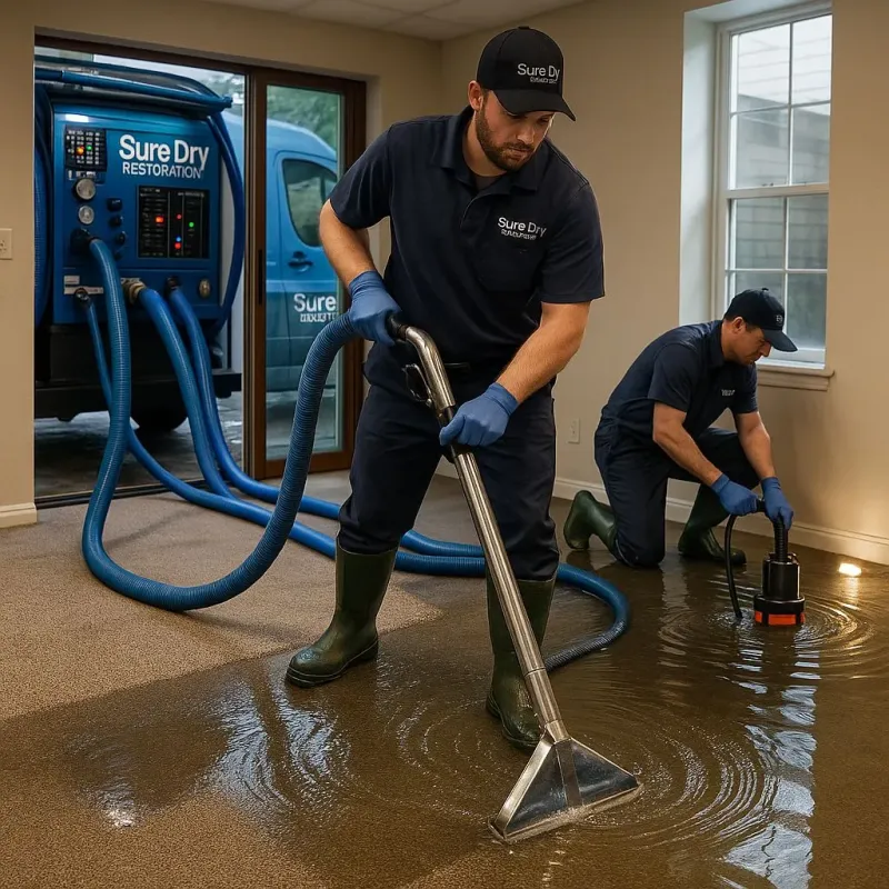 Water Extraction and Removal process in Lincoln, MA